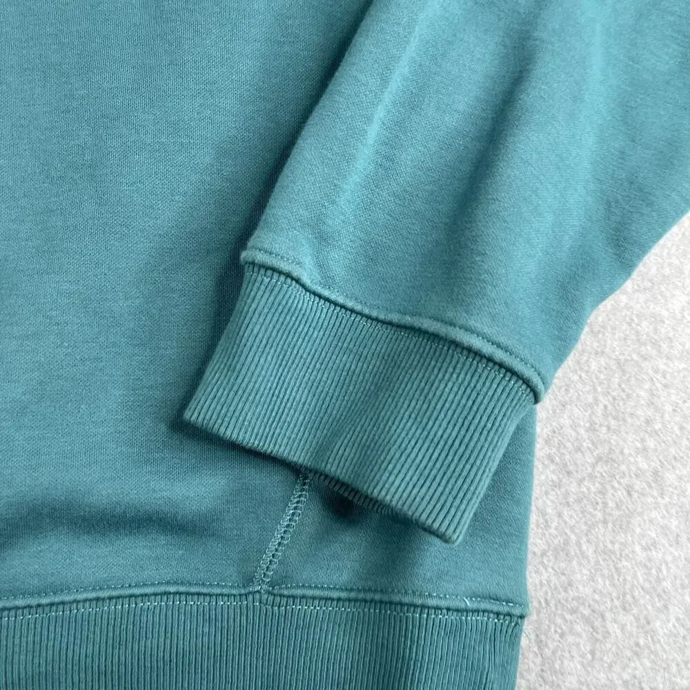 Fabletics Sweater XL Green Crew Neck Long Sleeve Casual Pullover Logo Men